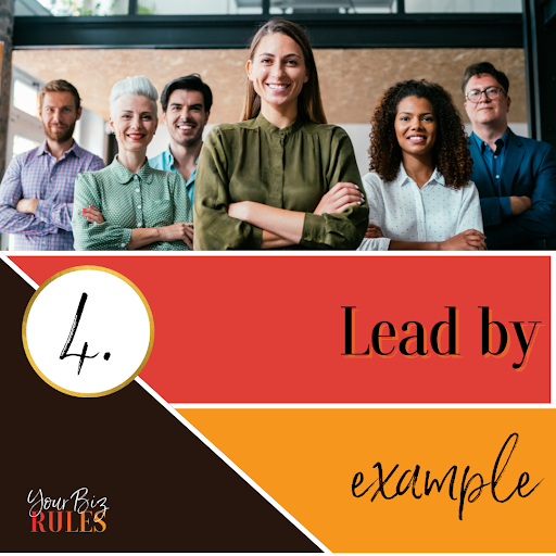 lead by example increase productivity in your small business