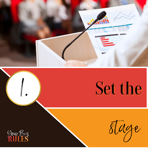 set the stage increase productivity in your small business