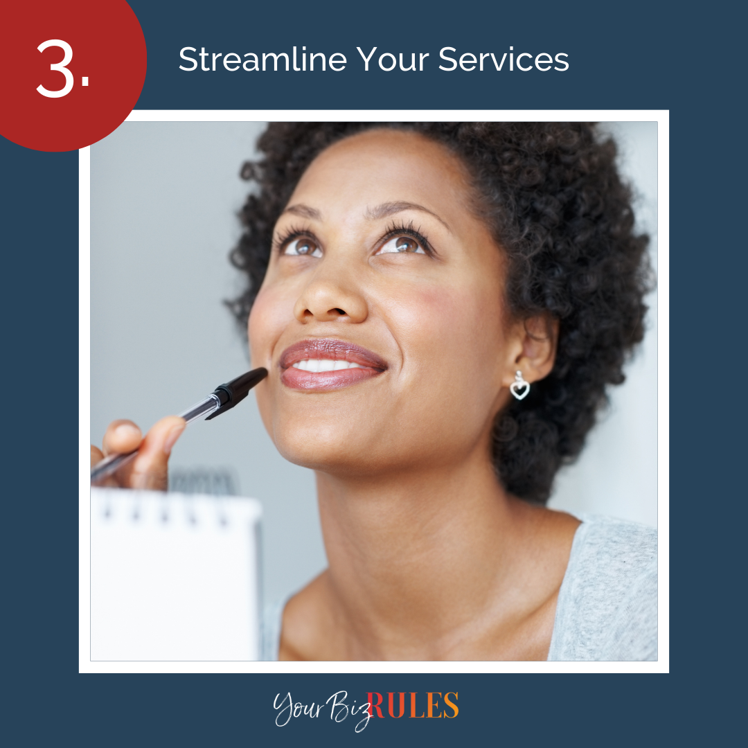 3. Get Profitable as you Streamline your services.