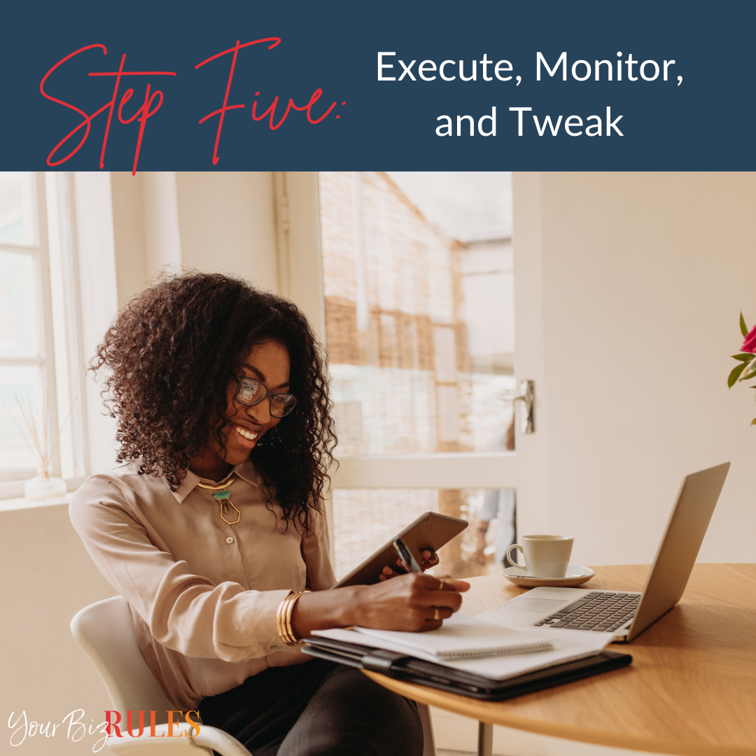 Step 5: Execute, Monitor, and Tweak