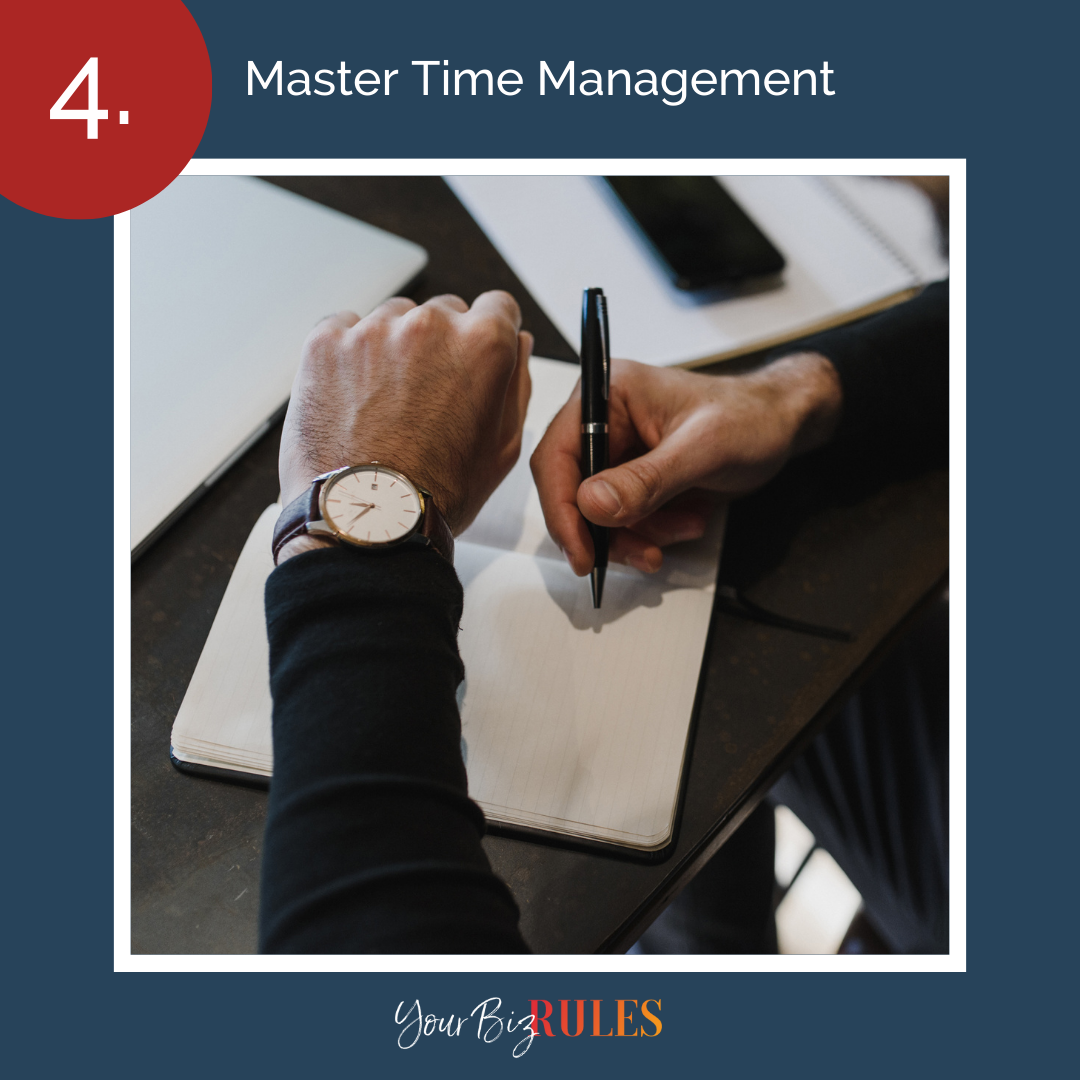Maximize Profits: Step 4: Master Time Management