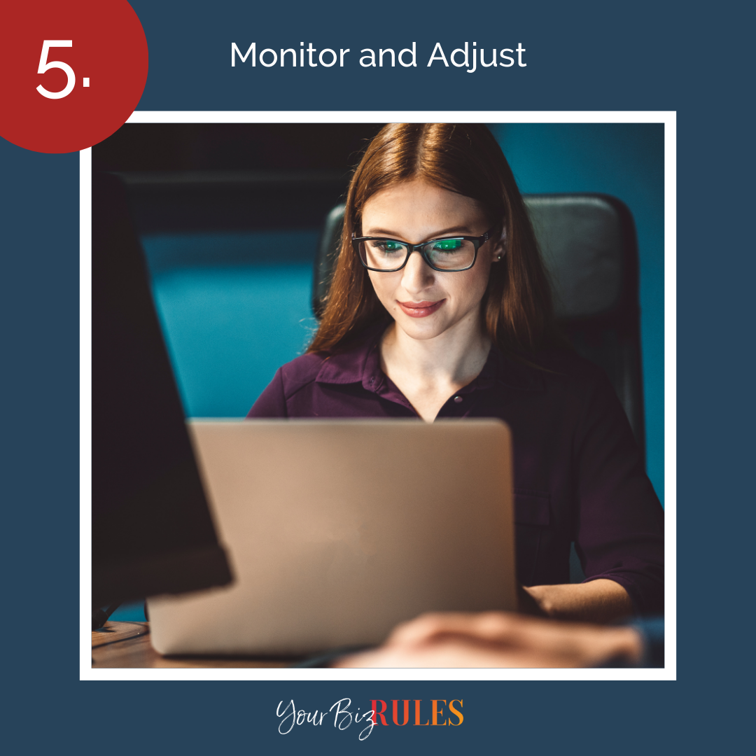 Maximize Profits: Step 5: Monitor and Adjust
